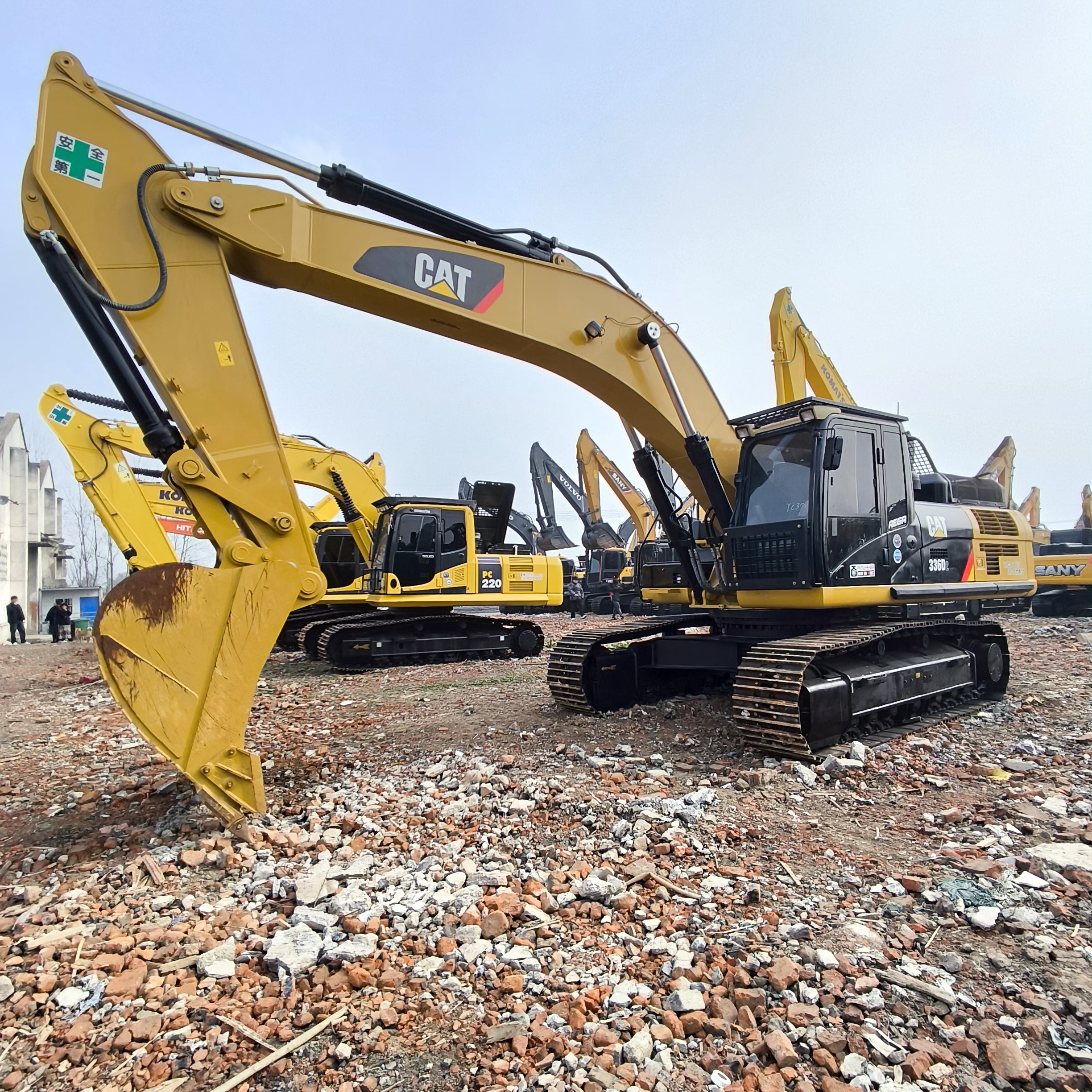 90% New Original Japan Caterpillar 336GC Excavator Heavy Machinery Used Cat 336GC Excavator for Sale