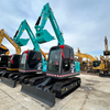 Used Kobelco SK75 Mini Crawler Excavator with Yanmar Engine in Good Condition