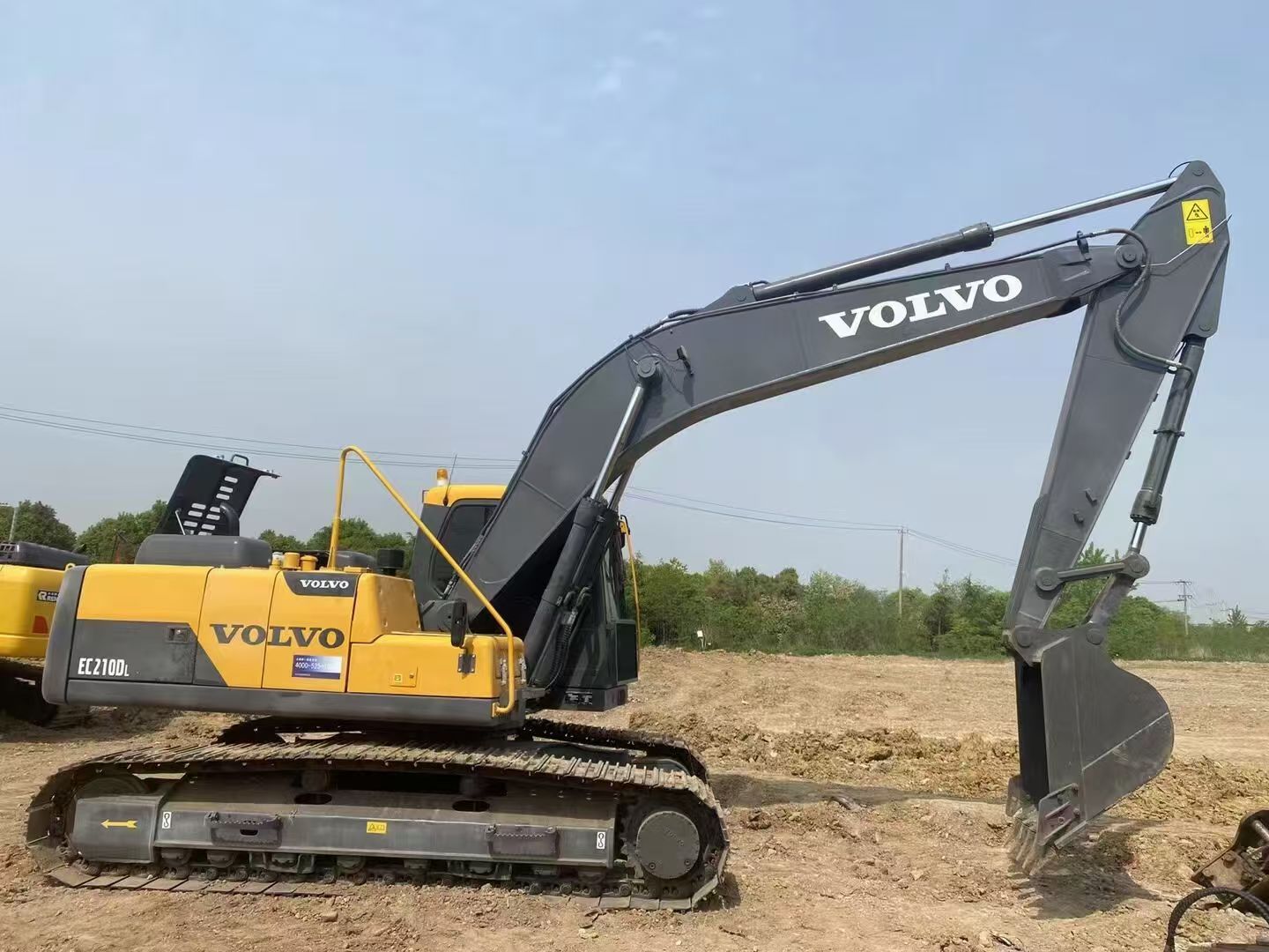 Used VOLVO EC210DL Crawler Excavator with Hydraulic Pump in Good Condition