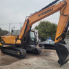 Used Hyundai R220-9S Hydraulic Excavator with Cummins Engine