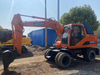 Used Doosan DH150W-7 Wheel Excavator with Hydraulic Pump