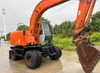 Used Hitachi ZX125 Wheel Excavator with Hydraulic Pump