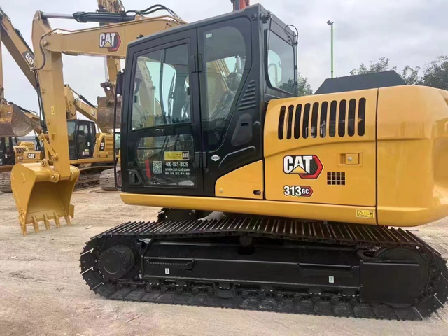 Cheap Used Caterpillar Cat313D2 GC Excavator 13 Tons for CAT 313 313D 313D2GC Crawler Excavator for Sale