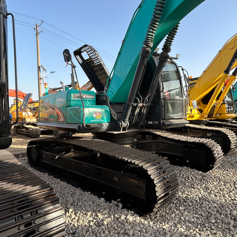 Used Kobelco SK200-8 Crawler Excavator with Cummins Engine in Good Condition