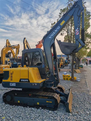 Used VOLVO EC60D Mini Crawler Excavator with Hydraulic Pump in Good Condition