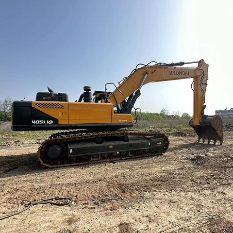 Used Hyundai R485LVS Crawler Excavator with Cummins Engine