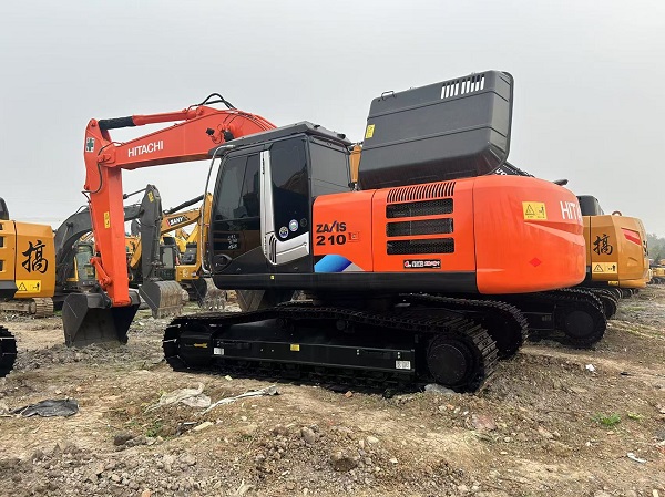 Used Hitachi ZX210 Crawler Excavator with Hydraulic Pump