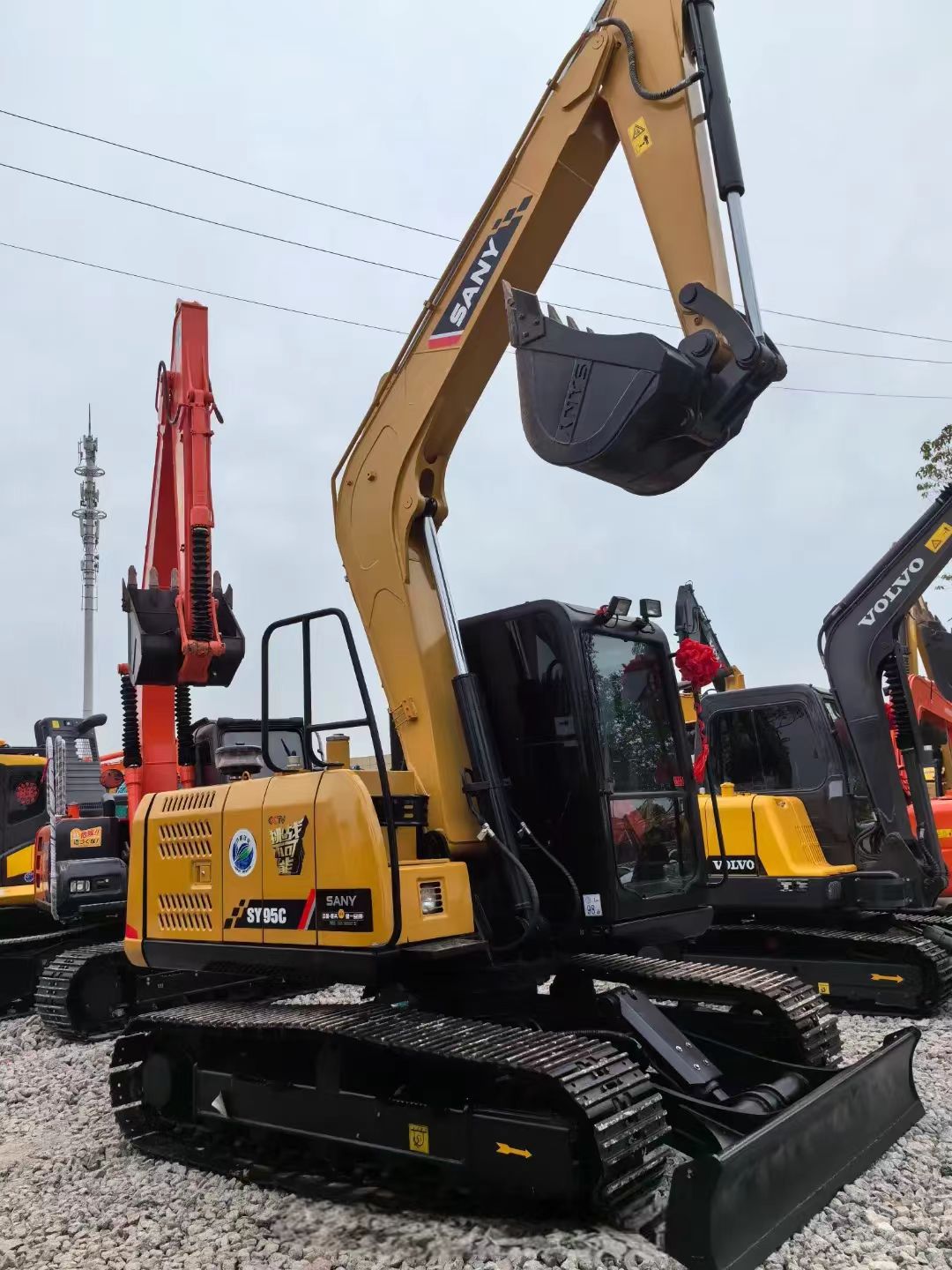  Used Sany SY95 Hydraulic Excavator with Great Condition Chinese Brand Sany 95C Second Hand Digger on Hot Sale