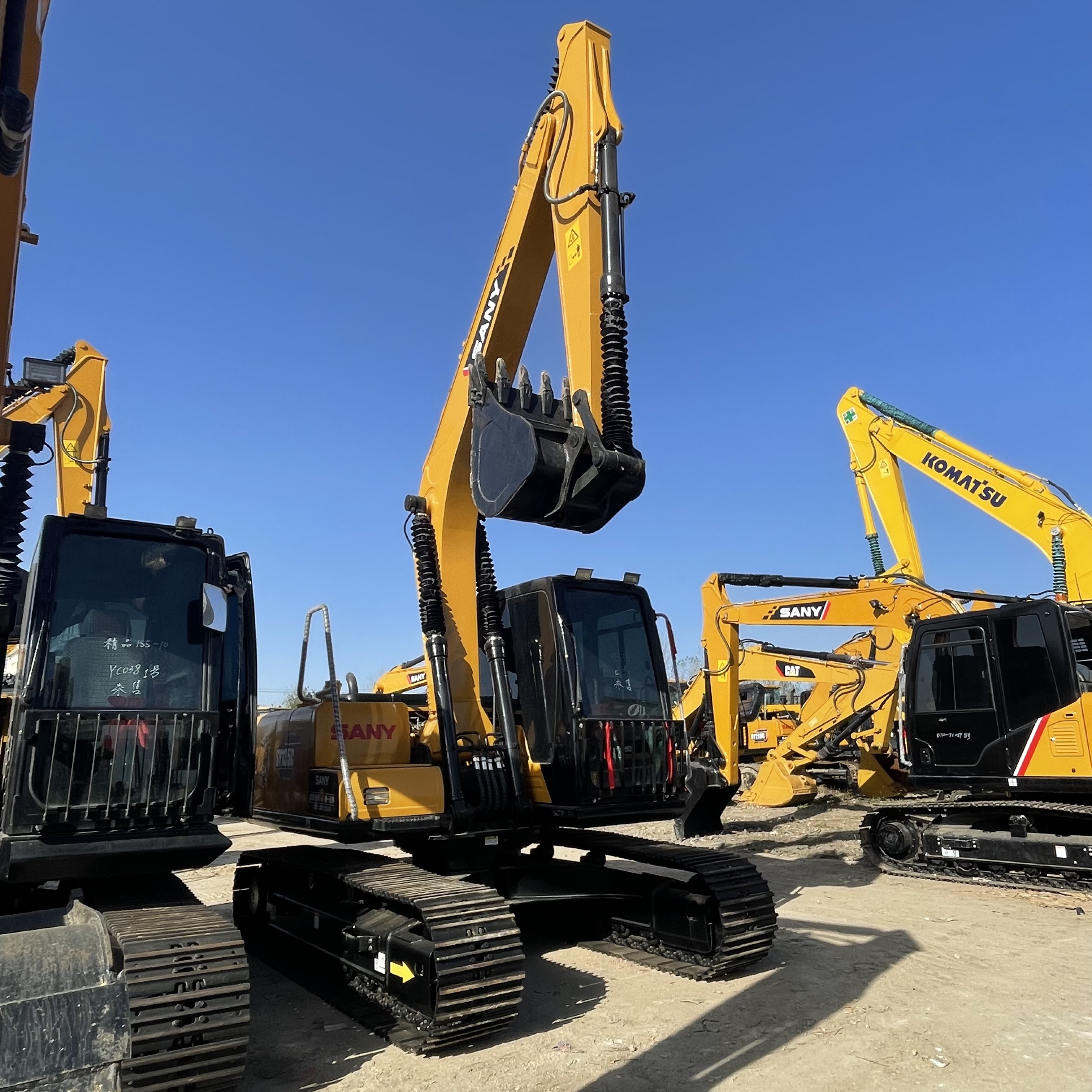 Used Sany Popular 135C Digger Good Performance Construction Secondhand Machine Sany 13 Ton Excavator for Hot Sale