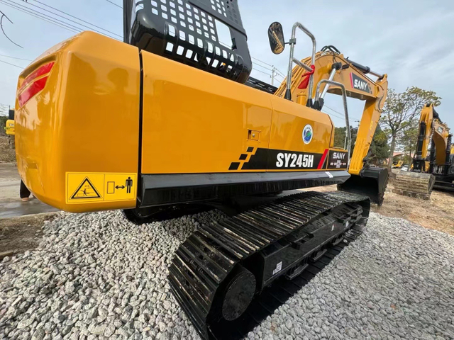 Hot Sale SANY SY 245H Used Mini Excavator High Quality 24ton Unit Motor Gear Bearing Engine Gearbox Low Price Including 24ton