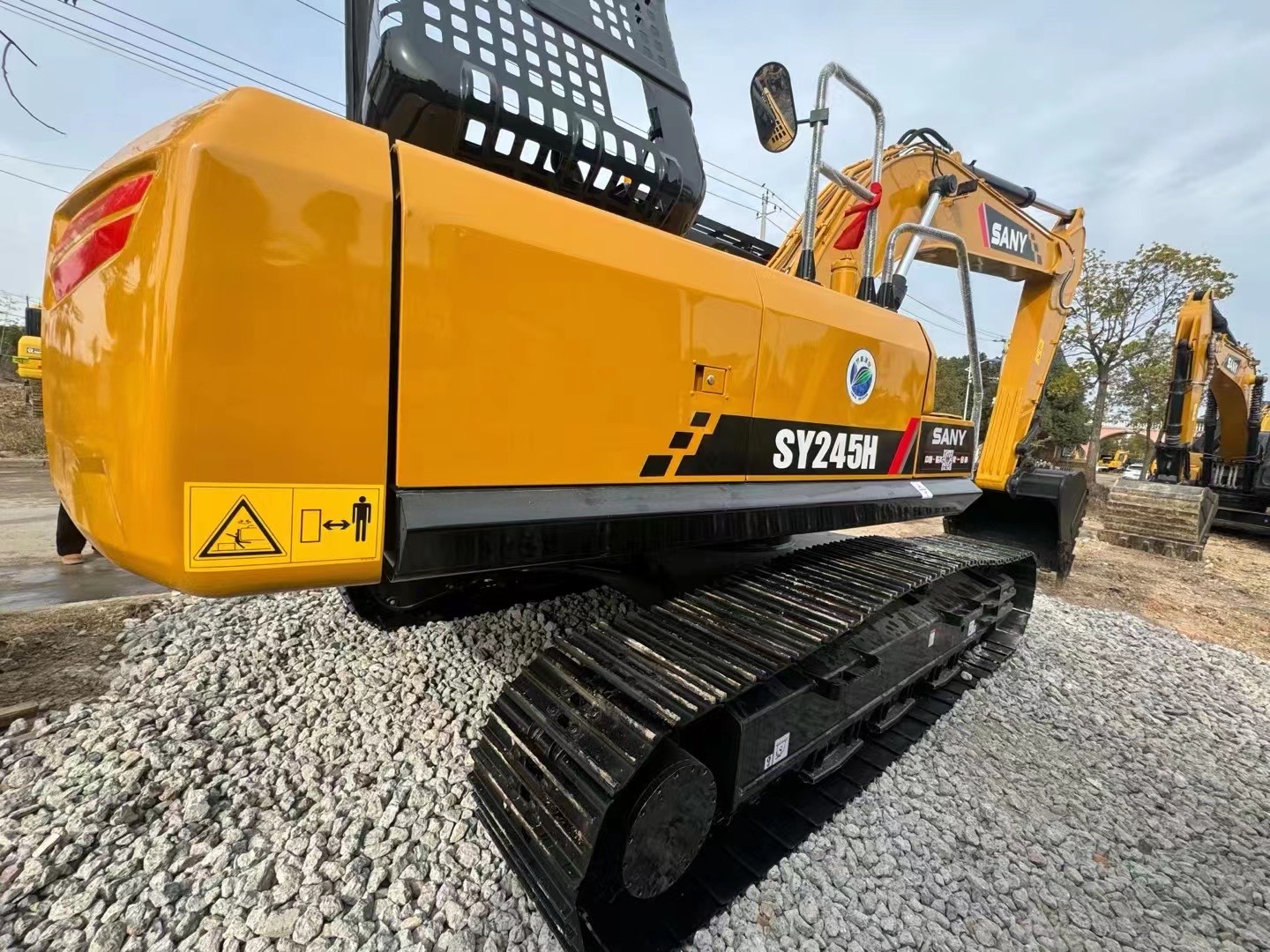 Hot Sale SANY SY 245H Used Mini Excavator High Quality 24ton Unit Motor Gear Bearing Engine Gearbox Low Price Including 24ton