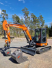 Used Hitachi ZX55 Mini Crawler Excavator with Hydraulic Pump