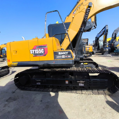 Sany155 Used Medium Excavator for Sale And High Quality