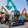 Used Kobelco SK75 Mini Crawler Excavator with Yanmar Engine in Good Condition