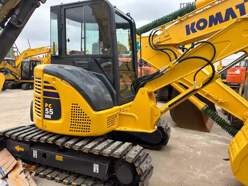  Komatsu PC55 Used Mini Excavators Komatsu Crawler Digger Used Excavator 5.5ton Mini Excav in Stock