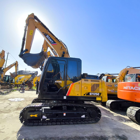  Used SANY 125C Original Condition Low Price Used Sany Crawler Excavator China SANY 125C