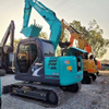 Used Kobelco SK75 Mini Crawler Excavator with Yanmar Engine in Good Condition