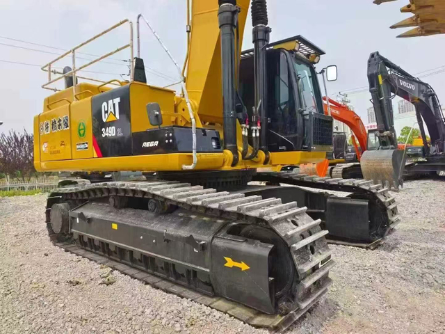 Hot Used CAT349D2 Excavator Original Caterpillar Second-Hand Excavators Hydraulic Crawler Digger China Construction Machinery