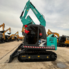 Used Kobelco SK75 Mini Crawler Excavator with Yanmar Engine in Good Condition