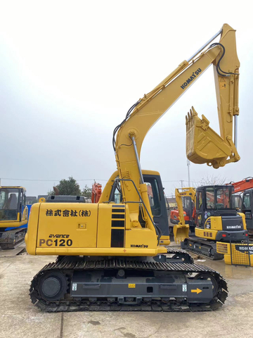 High Quality Second Hand Komatsu Pc120 Excavator in Good Working Condition for Sale