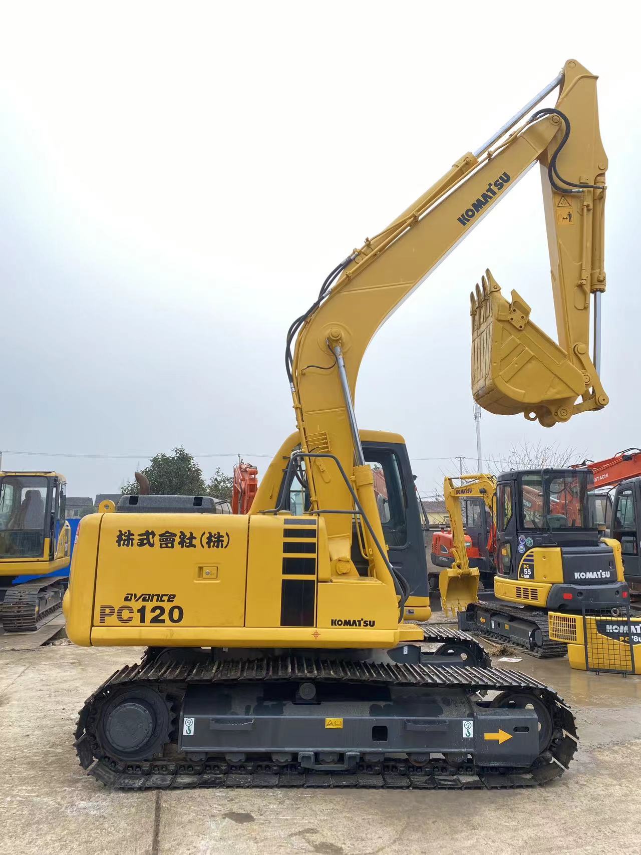 High Quality Second Hand Komatsu Pc120 Excavator in Good Working Condition for Sale