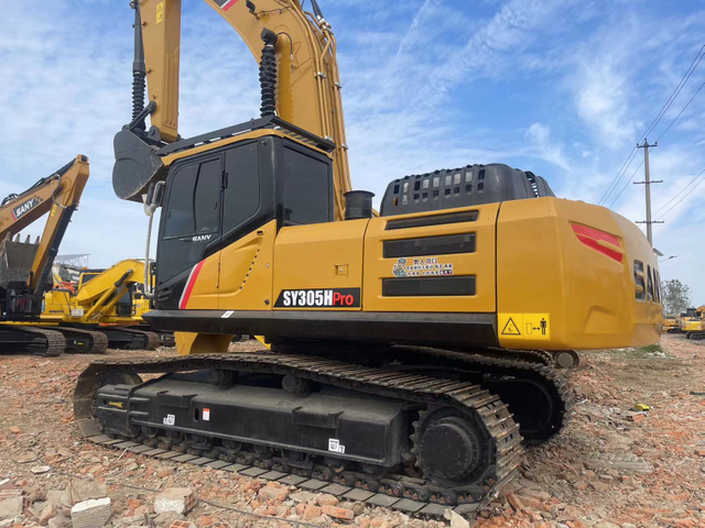 China Sany305 Large Excavator 30ton Second Hand Heavy Duty Equipment Hydraulic Crawler Excavator 